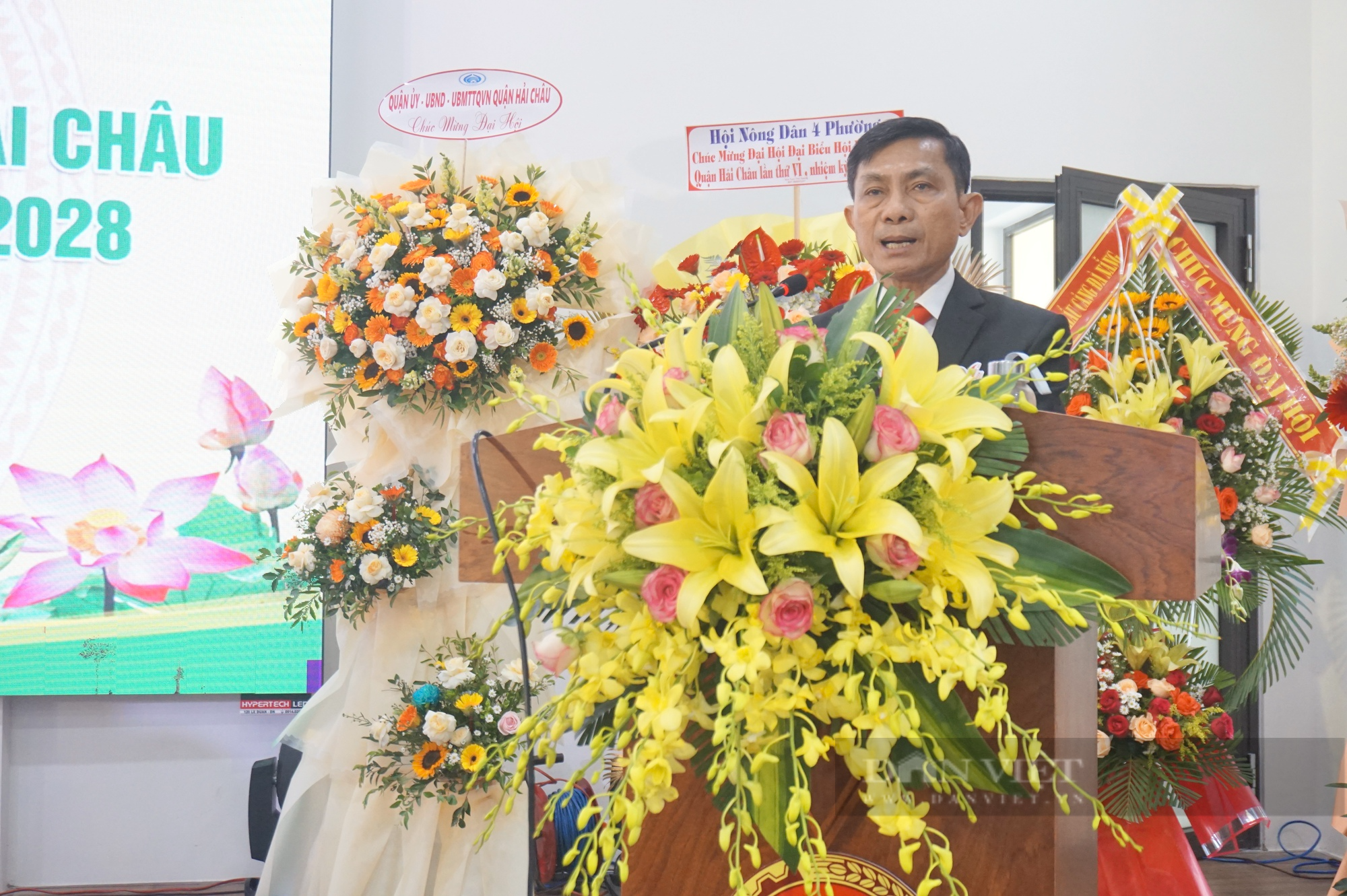 Ông Hoàng Minh Trinh tái đắc cử chức Chủ tịch Hội Nông dân quận Hải Châu - Ảnh 6.