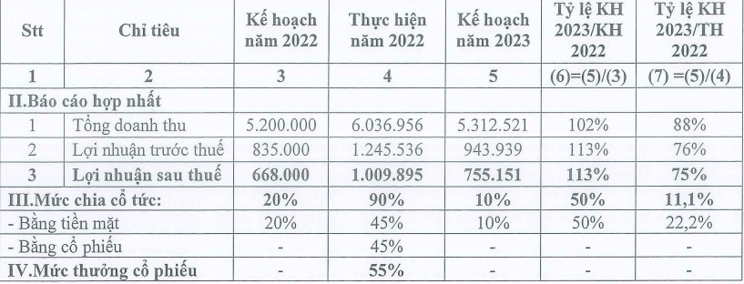 Đầu tư Sài Gòn VRG (SIP) chốt phương án chia cổ tức năm 2022 tổng tỷ lệ 145% - Ảnh 1.