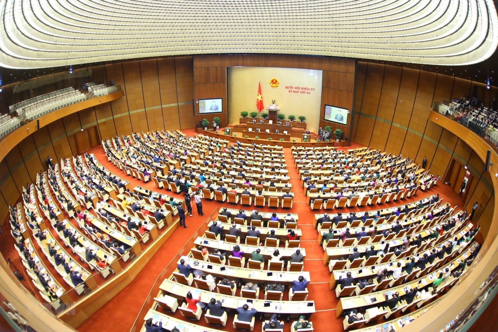 Quốc hội đang xem xét công tác nhân sự tại kỳ họp bất thường lần thứ 7- Ảnh 1.