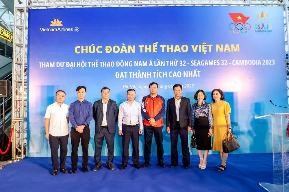 Đoàn Thể thao Việt Nam lên đường sang Campuchia - Ảnh 6.