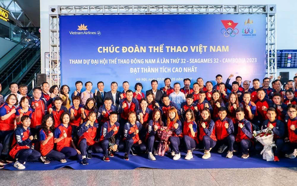 Đoàn Thể thao Việt Nam lên đường sang Campuchia - Ảnh 2.