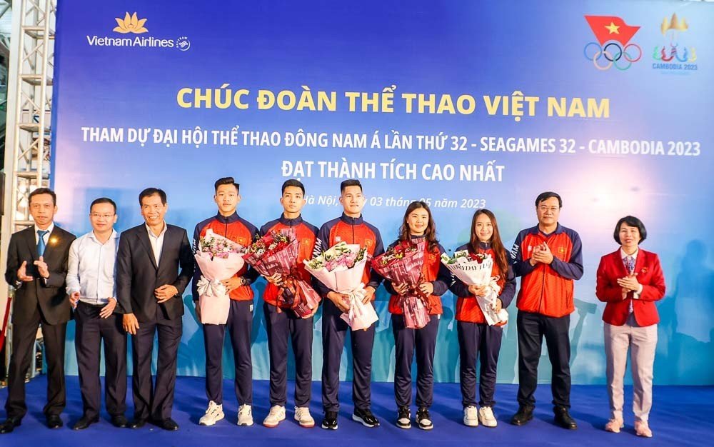Đoàn Thể thao Việt Nam lên đường sang Campuchia - Ảnh 5.