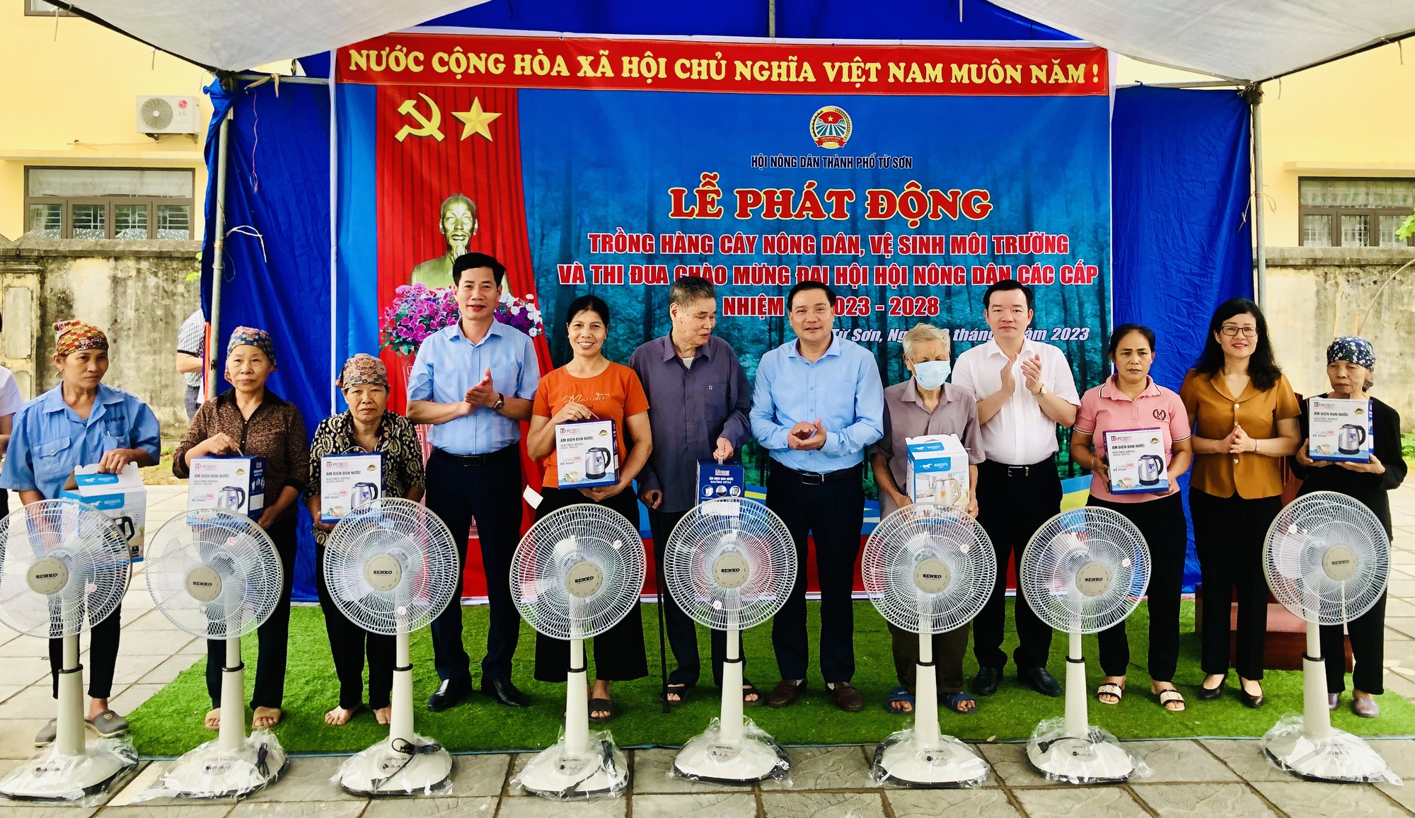 Bắc Ninh: Hội Nông dân thành phố Từ Sơn phát động trồng Hàng cây nông dân - Ảnh 3.