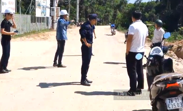Công an Quảng Ngãi làm rõ hành vi chặn đường 3 phóng viên của nhân viên DEOCA GROUP - Ảnh 1.