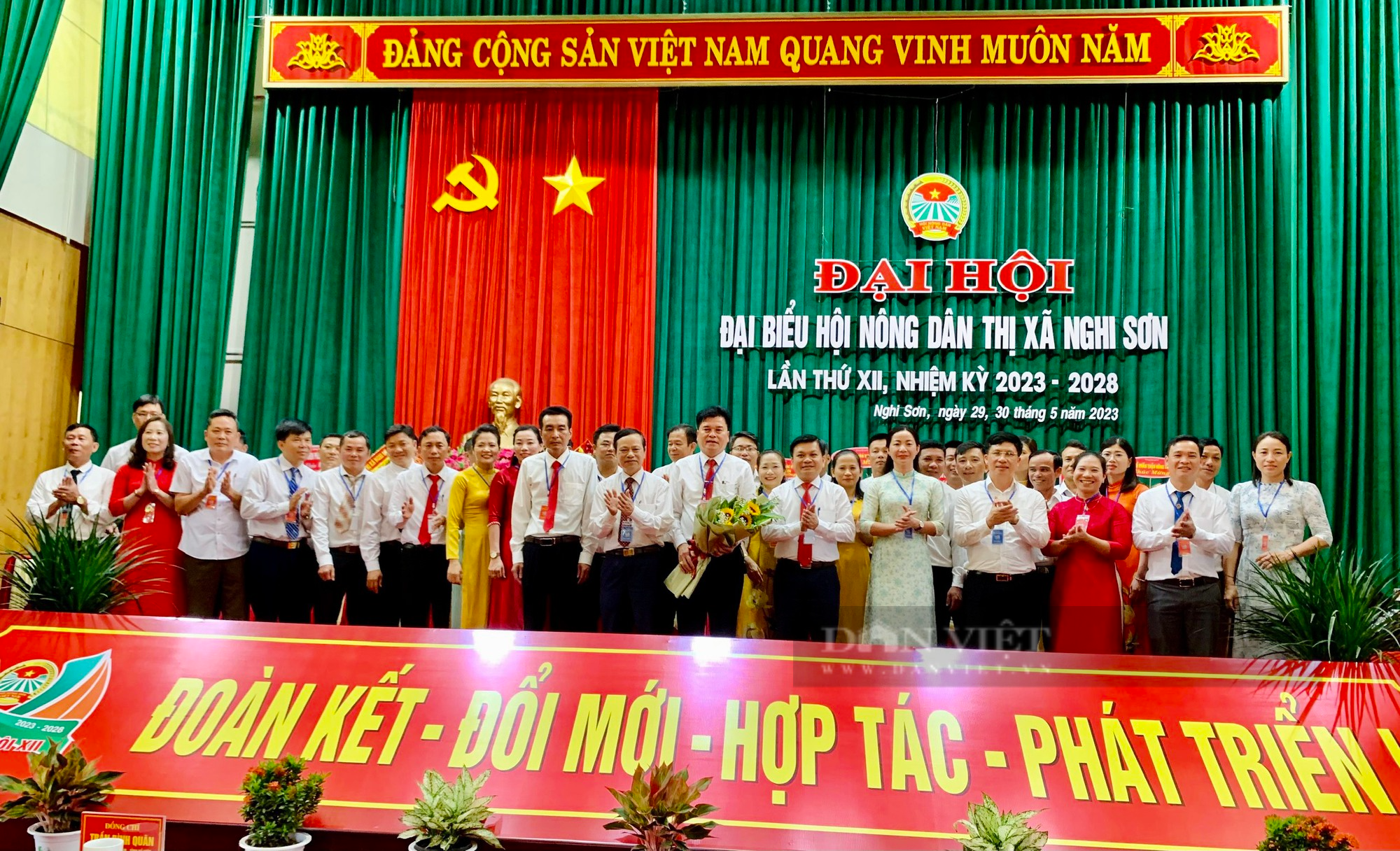 Thanh Hoá: Ông Lê Vinh Xớn tái đắc cử Chủ tịch Hội Nông dân thị xã Nghi Sơn - Ảnh 3.