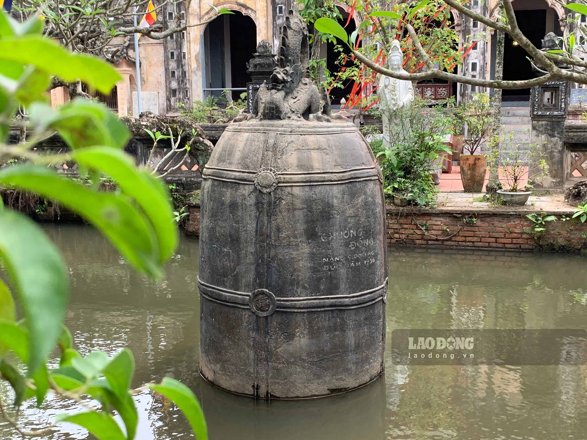 Vì sao quả chuông dưới hồ nước của chùa Cổ Lễ ở Nam Định lại chưa một lần được thỉnh tiếng? - Ảnh 6.