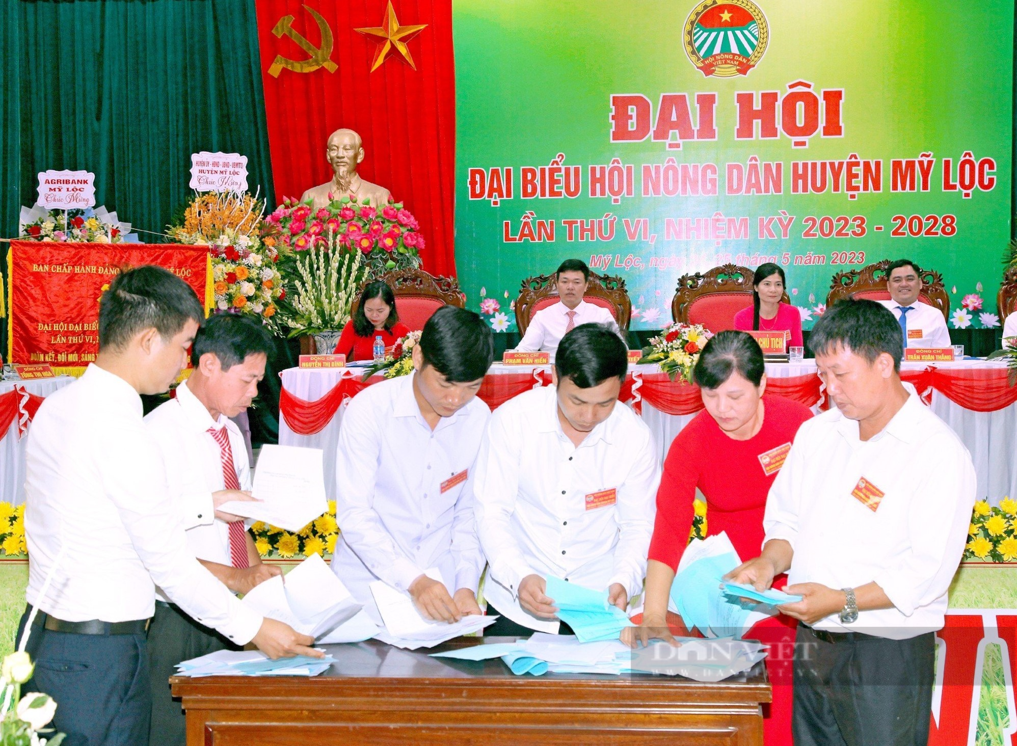 Đại hội Hội Nông dân cấp cơ sở ở tỉnh Nam Định diễn ra theo đúng kế hoạch - Ảnh 4.