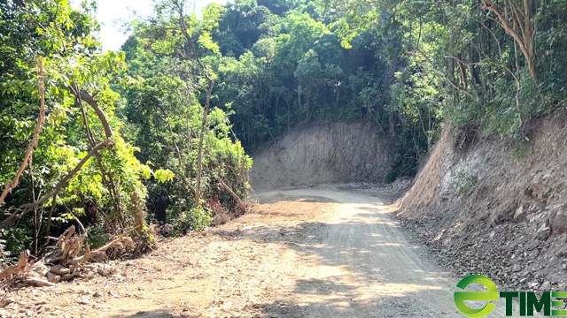 Quảng Ngãi: Hình ảnh tuyến đường DEOCA GROUP đã mở, trên diện tích rừng Kfw6 bị phá trái phép  - Ảnh 9.