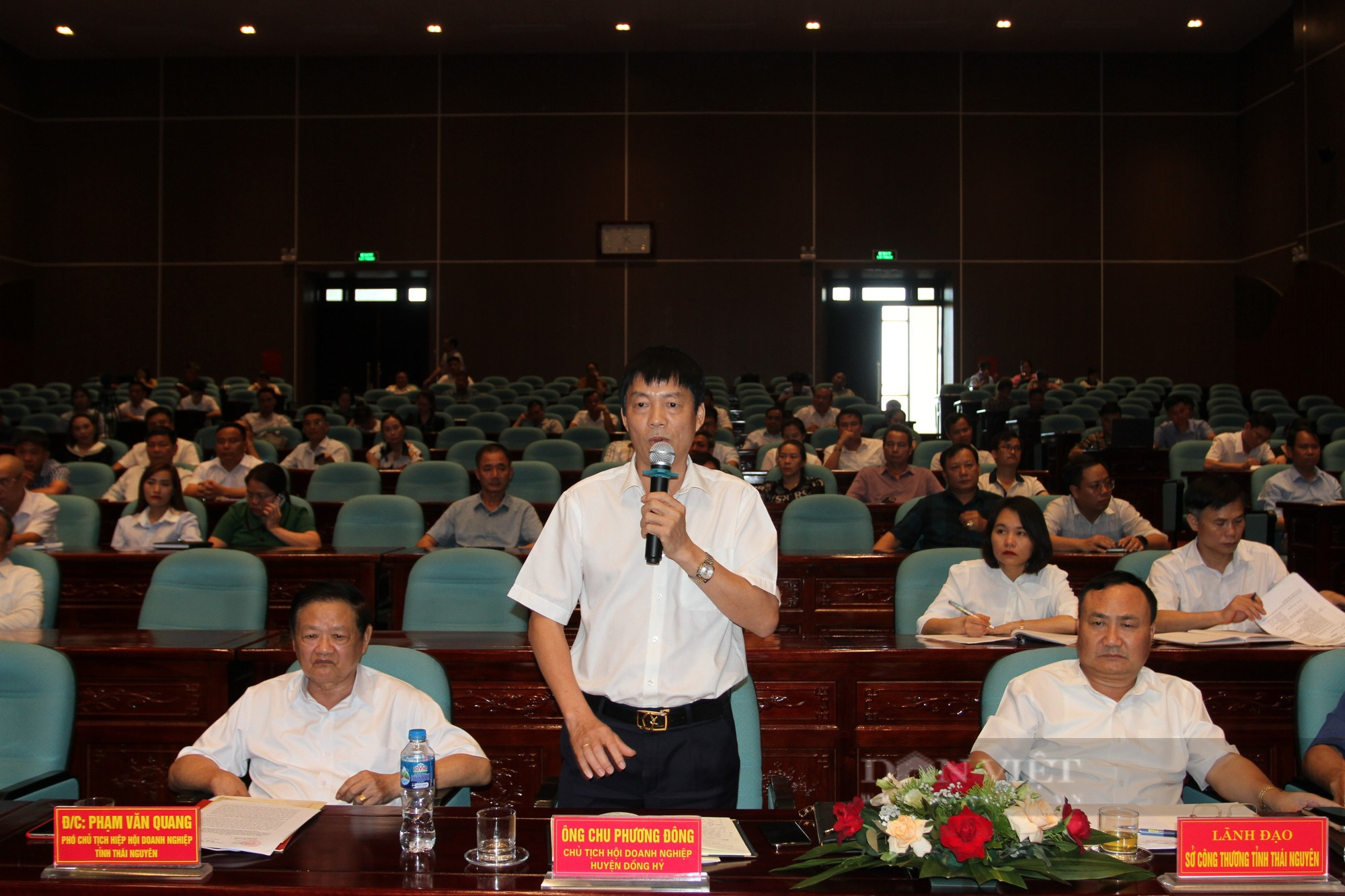 Huyện Đồng Hỷ tổ chức Hội nghị đối thoại với cộng đồng doanh nghiệp trên địa bàn - Ảnh 4.