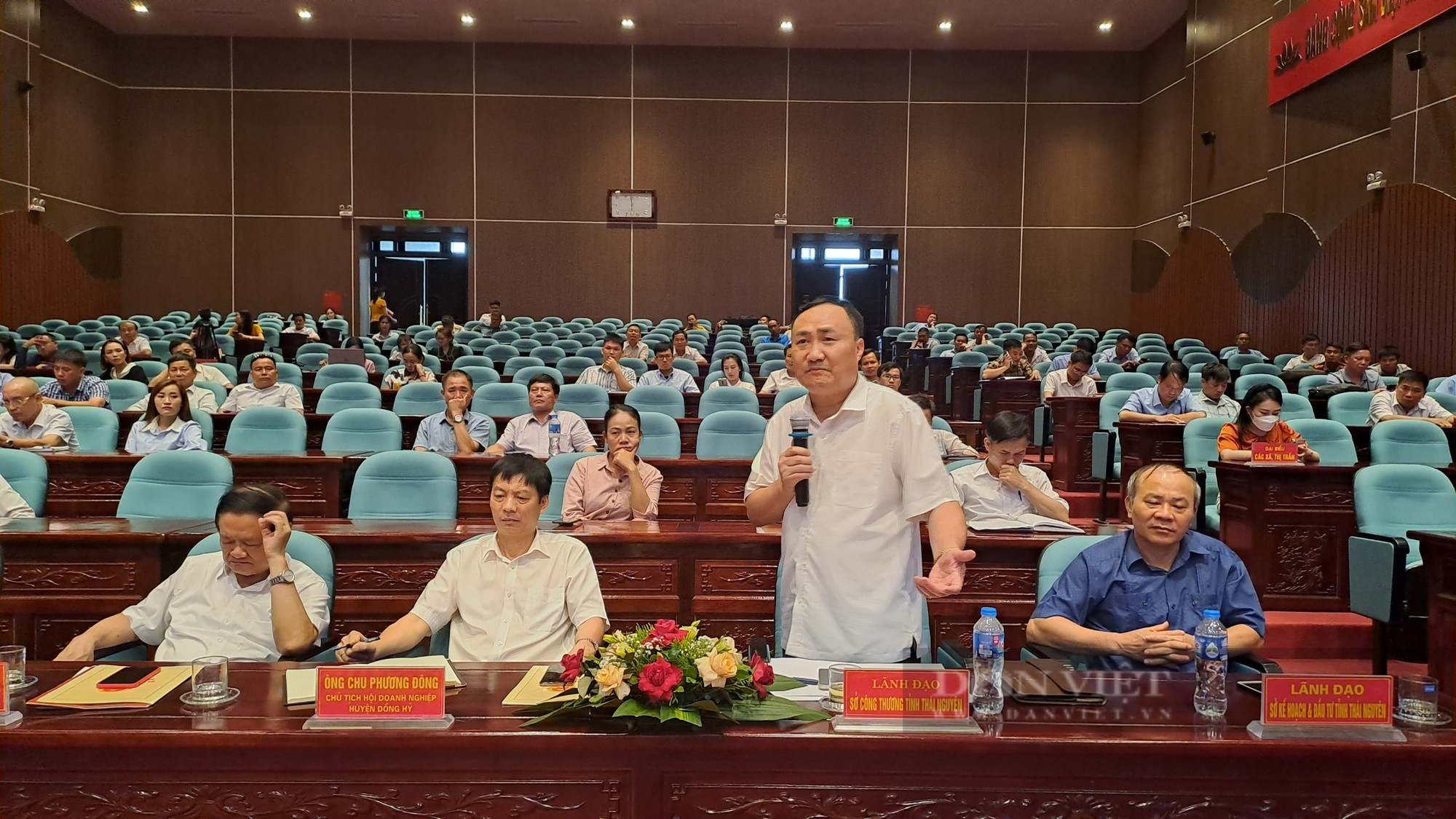 Huyện Đồng Hỷ tổ chức Hội nghị đối thoại với cộng đồng doanh nghiệp trên địa bàn - Ảnh 8.