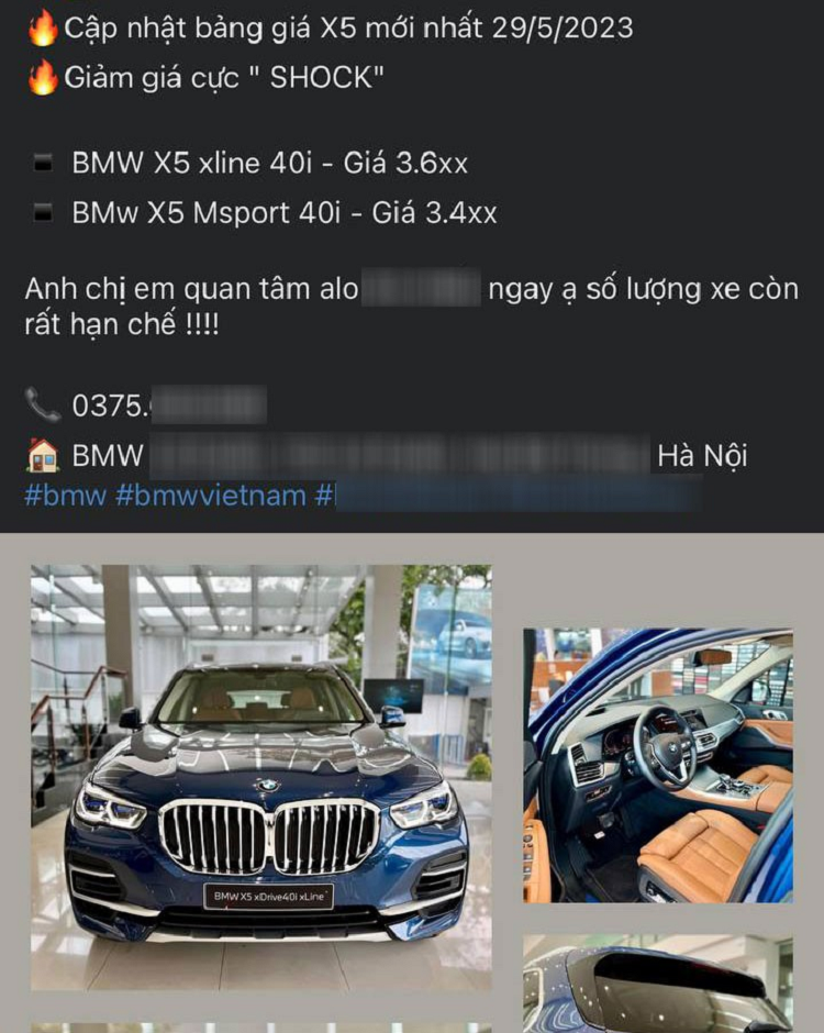 BMW X5 đại hạ giá, mức giảm gần bằng một chiếc Toyota Vios mới - Ảnh 1.
