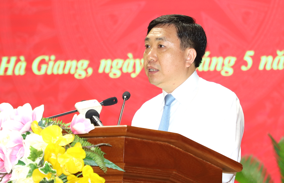 Ông Nguyễn Mạnh Dũng được Bộ Chính trị giao Quyền Bí thư Tỉnh uỷ Hà Giang  - Ảnh 3.