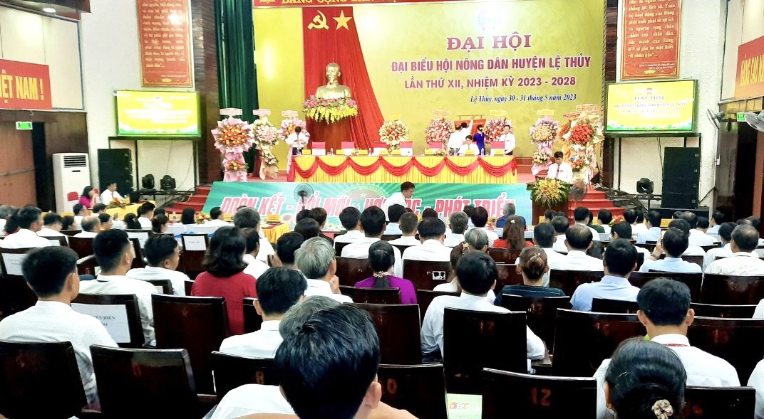 Đại hội Hội Nông dân huyện Lệ Thủy: Ông Nguyễn Văn Tùng tái đắc cử Chủ tịch - Ảnh 1.
