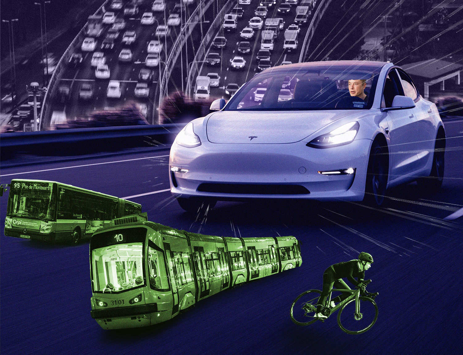 Công nghệ đường thông minh: Đường cao tốc kỹ thuật số của tương lai. Ảnh: @AFP.
