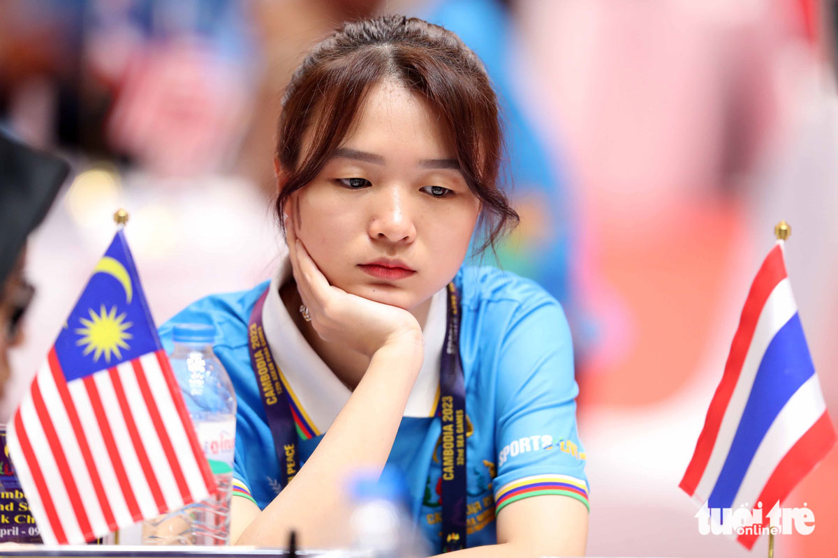 Chân dung nữ trọng tài cờ ốc xinh đẹp của Việt Nam tại SEA Games 32