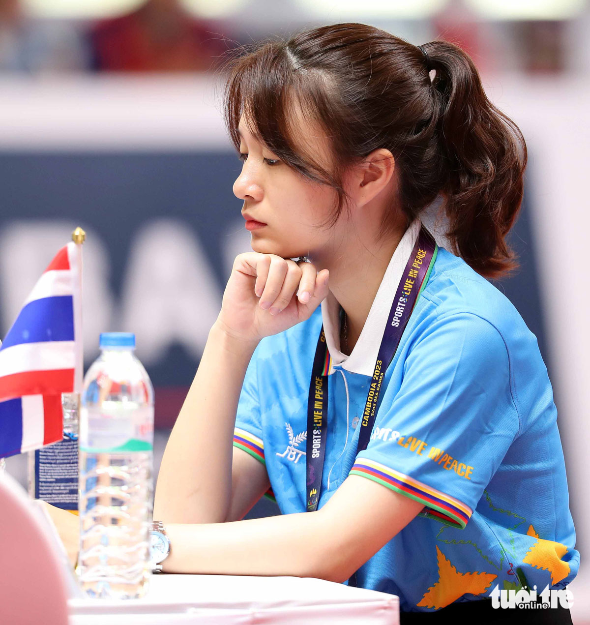 Chân dung nữ trọng tài cờ ốc xinh đẹp của Việt Nam tại SEA Games 32 - Ảnh 3.