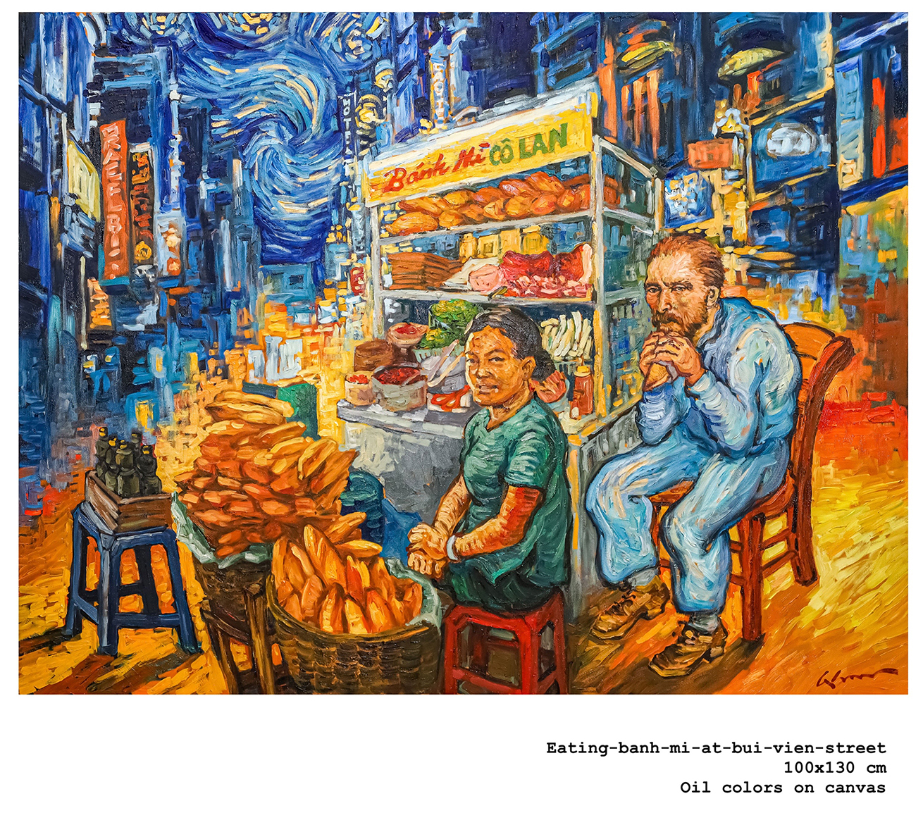 Van Gogh ở Sài Gòn, &quot;trò chuyện&quot; cùng họa sĩ Việt - Ảnh 8.