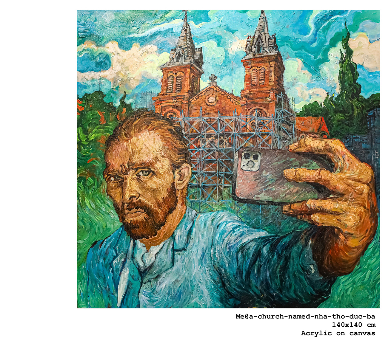 Van Gogh ở Sài Gòn, &quot;trò chuyện&quot; cùng họa sĩ Việt - Ảnh 2.