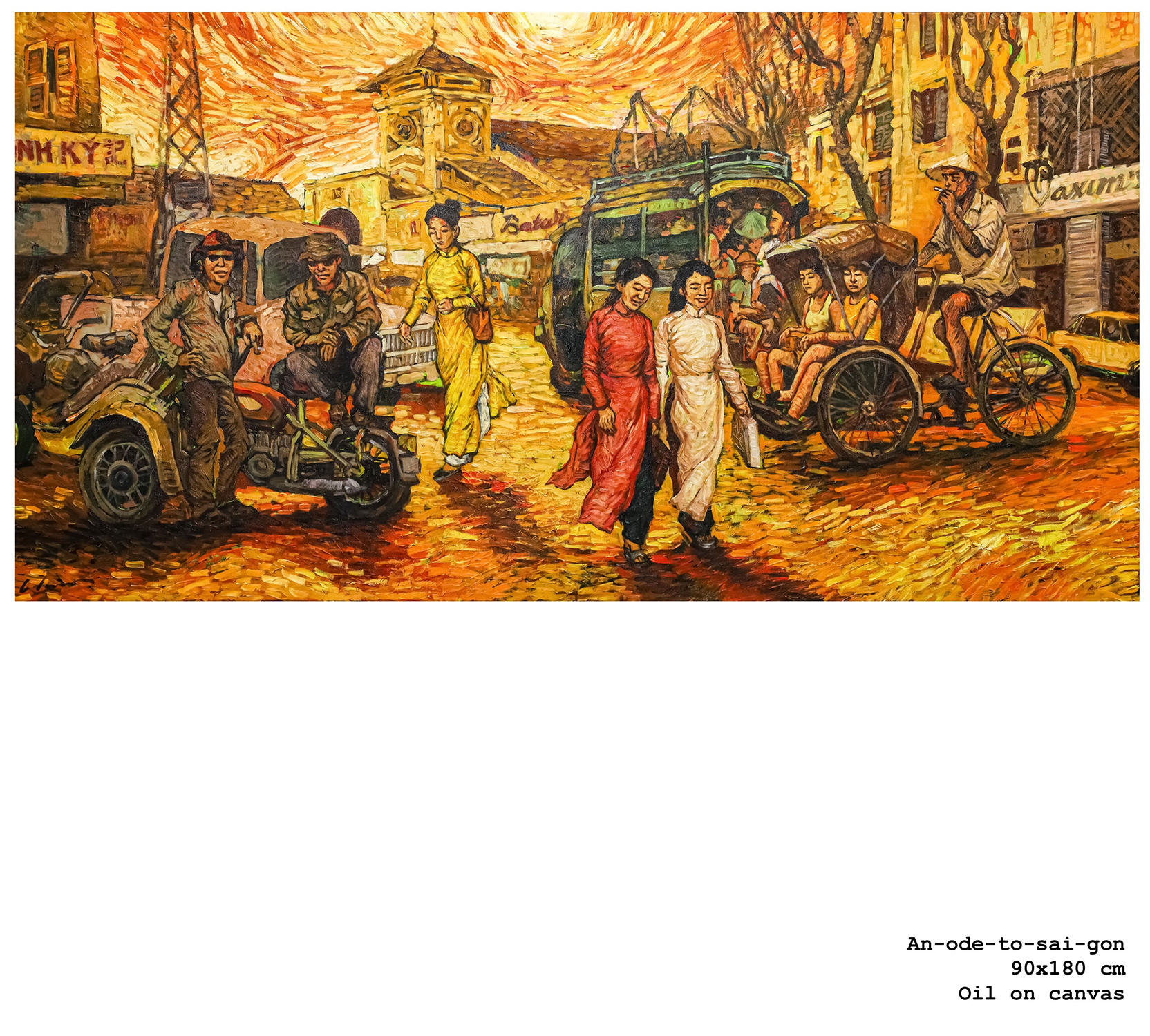 Van Gogh ở Sài Gòn, &quot;trò chuyện&quot; cùng họa sĩ Việt - Ảnh 5.