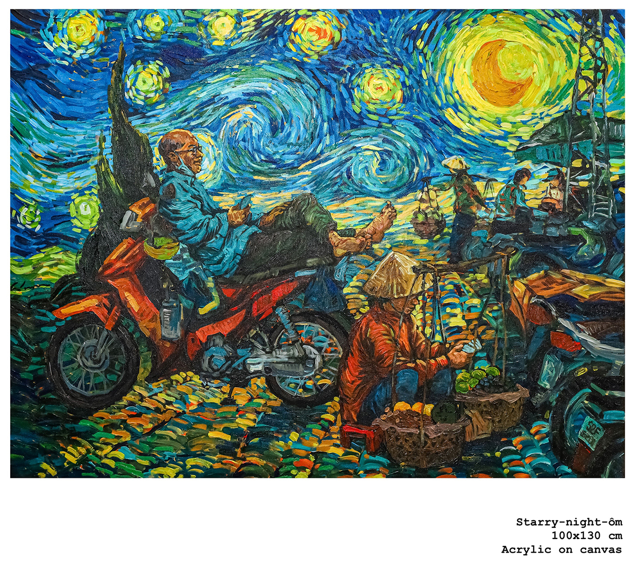 Van Gogh ở Sài Gòn, &quot;trò chuyện&quot; cùng họa sĩ Việt - Ảnh 3.
