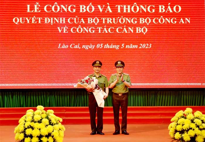 Giám đốc Công an tỉnh Lào Cai giữ chức vụ Cục trưởng Cục ngoại tuyến - Ảnh 1.