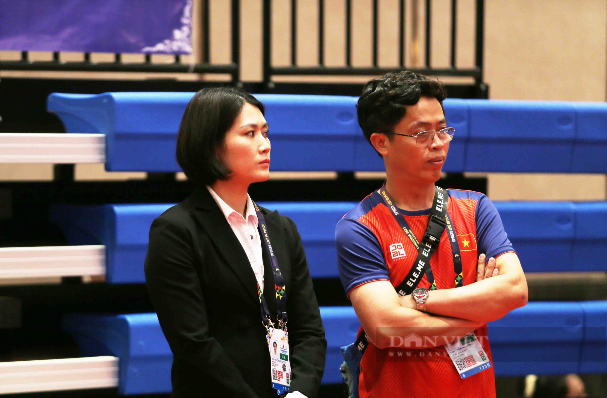 HCV SEA Games 32 đầy cảm xúc của các cô gái vàng karate Việt Nam - Ảnh 2.