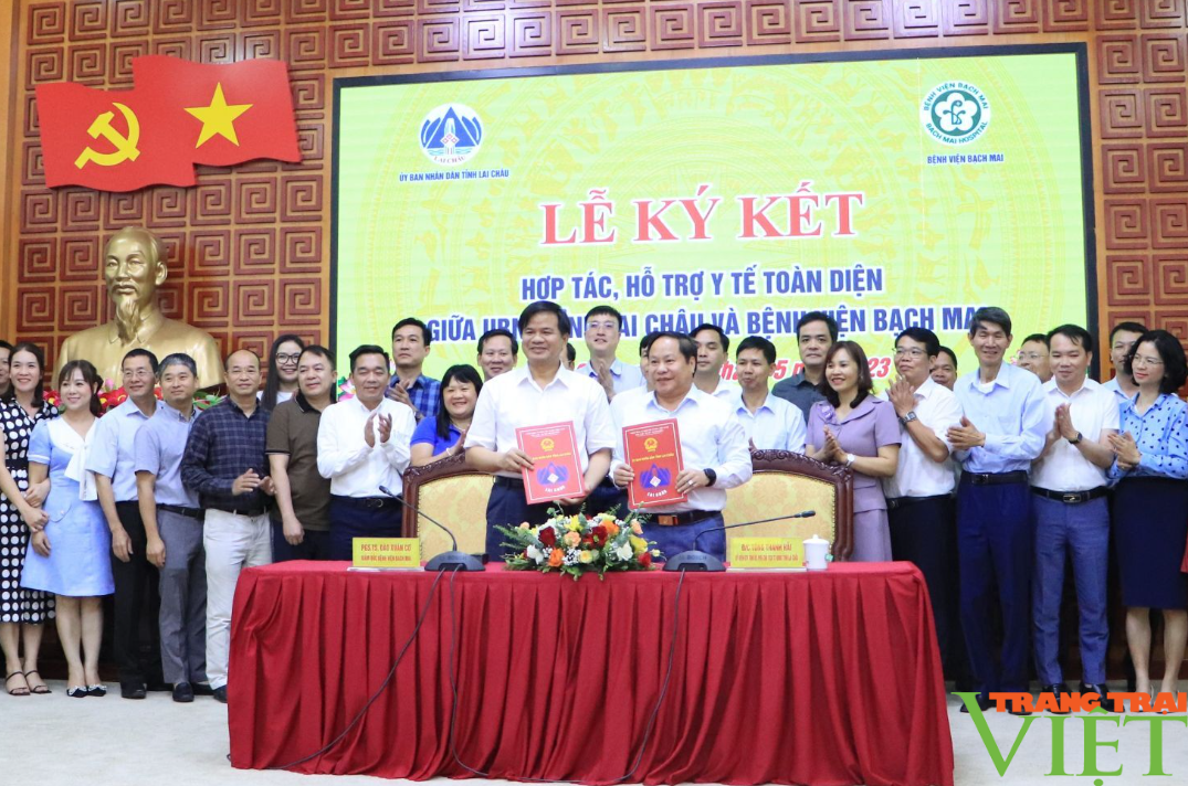 Lai Châu: Ký kết hợp tác, hỗ trợ y tế toàn diện với bệnh viện Bạch Mai - Ảnh 6.