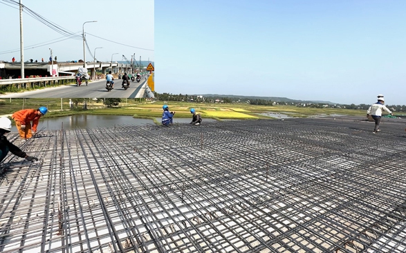 Đội nắng lửa để đẩy tiến độ công trình trọng điểm đường ven biển Dung Quất – Sa Huỳnh 601 tỷ