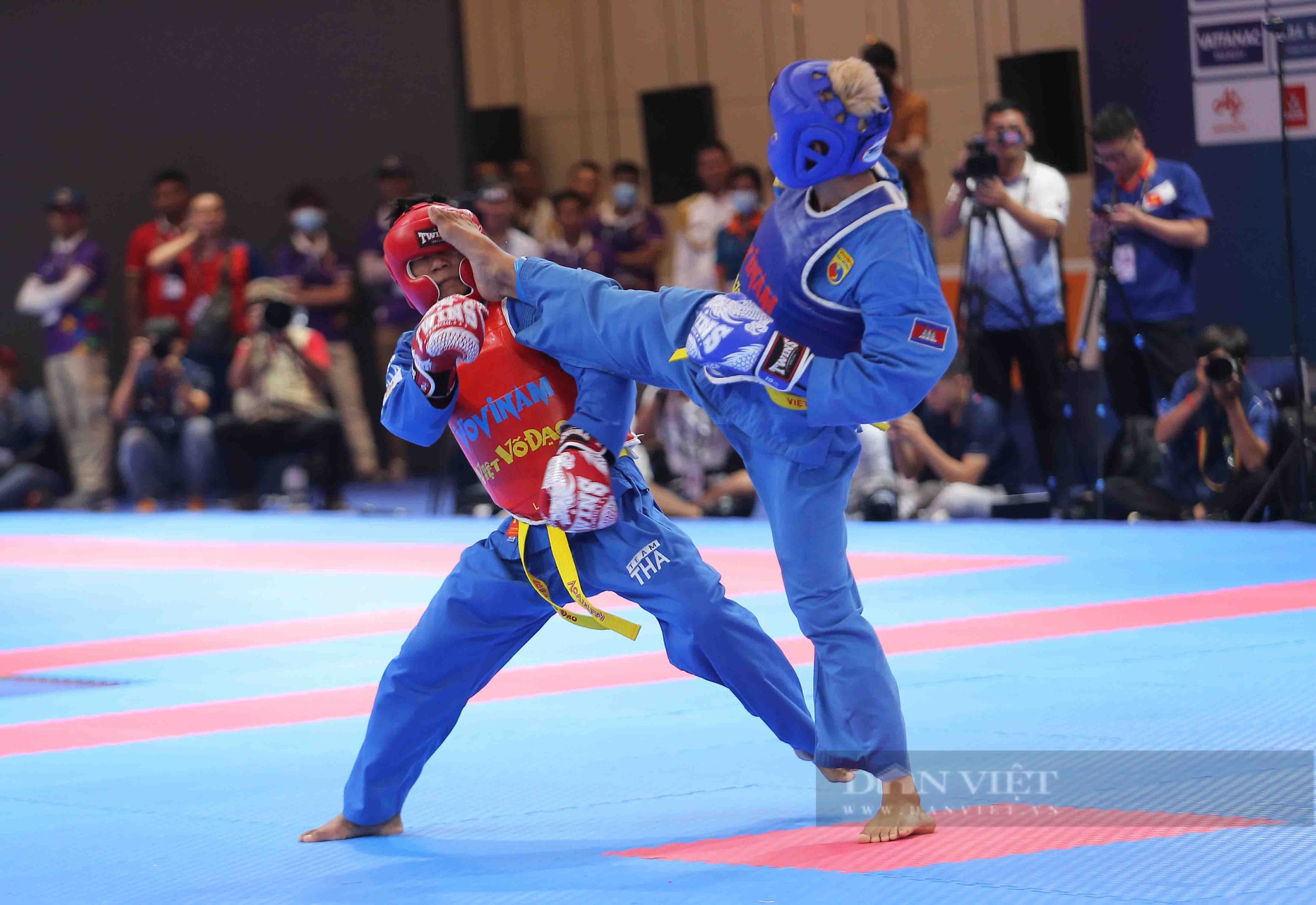 Con trai &quot;vua kun khmer&quot; giành HCV Vovinam SEA Games 32 - Ảnh 3.