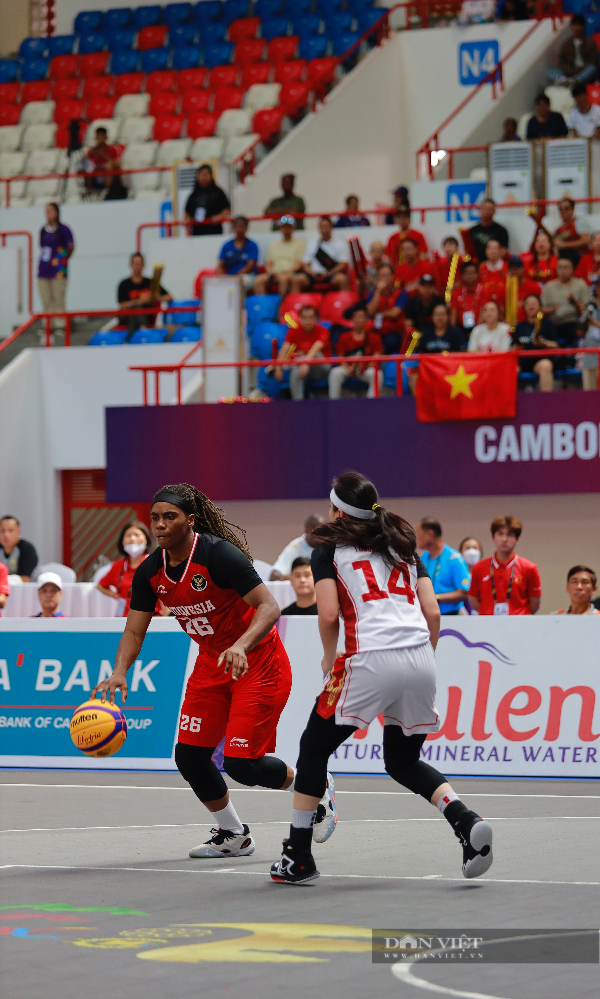 ĐT bóng rổ nữ 3x3 Việt Nam lội ngược dòng gành chiến thắng trước ĐT nữ Indonesia - Ảnh 2.
