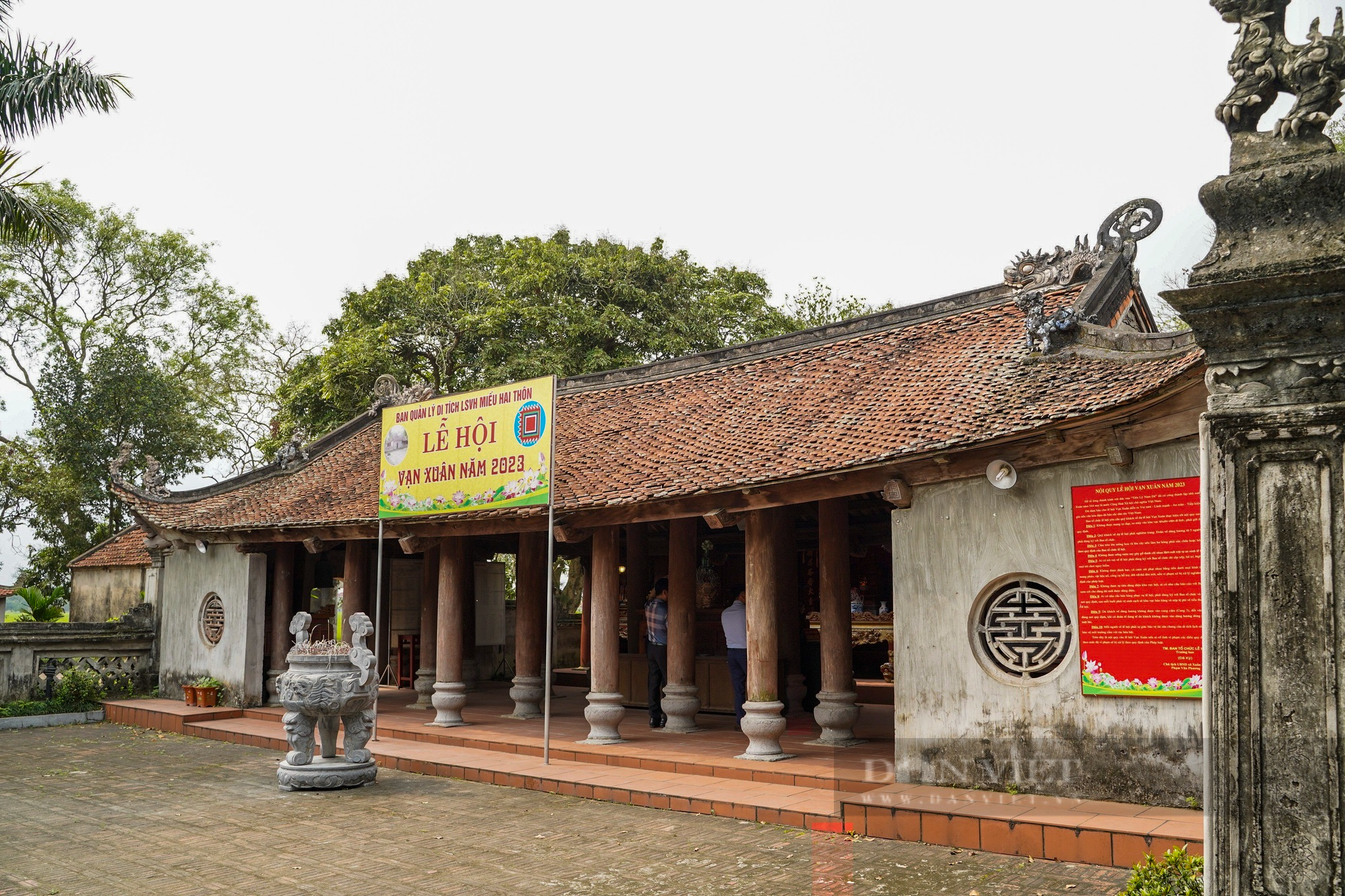Ngai thờ sơn son thếp vàng 300 tuổi ở Thái Bình được công nhận là bảo vật quốc gia - Ảnh 2.