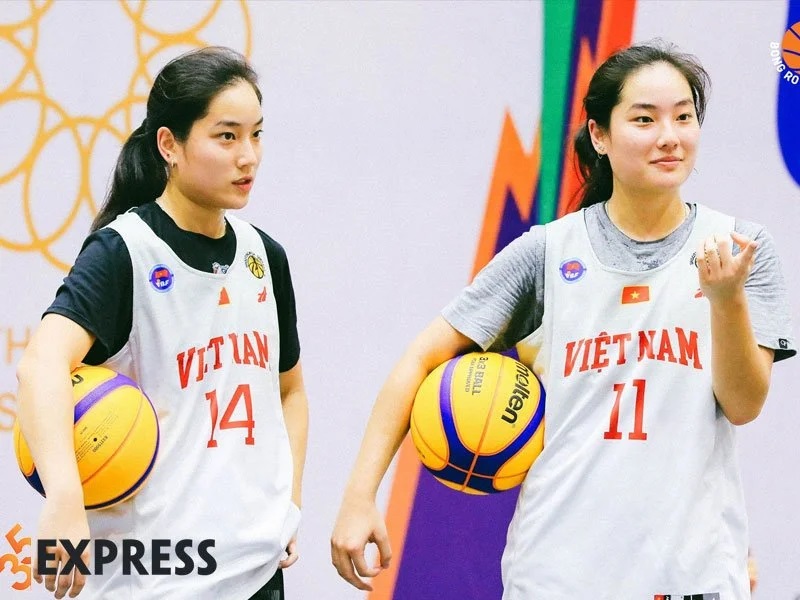 Cặp chị em song sinh nổi tiếng của bóng rổ Việt Nam tại SEA Games 32 - Ảnh 9.