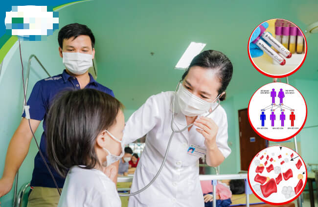 Mắc bệnh Thalassemia, bé gái 7 tuổi tháng nào cũng phải đi viện truyền máu - Ảnh 1.