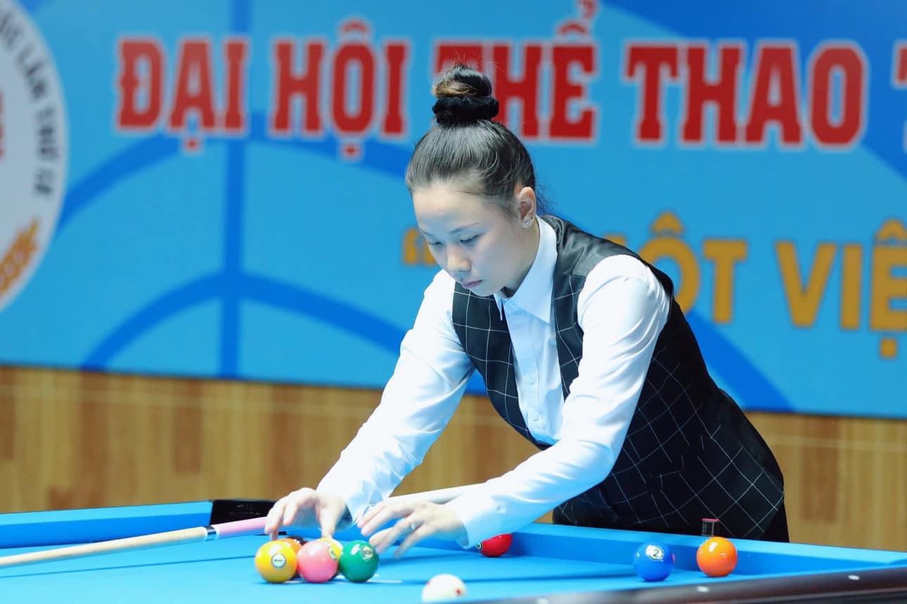 Ngắm nữ cơ thủ xinh đẹp của đoàn Thể thao Việt Nam tại SEA Games 32 - Ảnh 5.