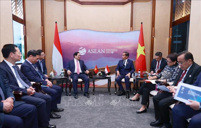 Thủ tướng Phạm Minh Chính gặp Tổng thống Indonesia, Thủ tướng Campuchia - Ảnh 2.