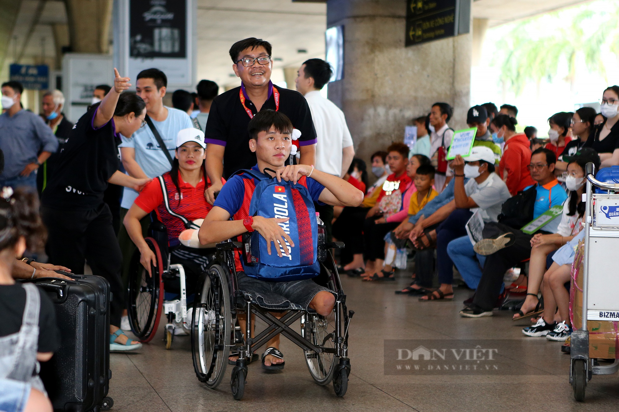Ngày trở về rạng rỡ của những người hùng Para Games Việt Nam - Ảnh 1.