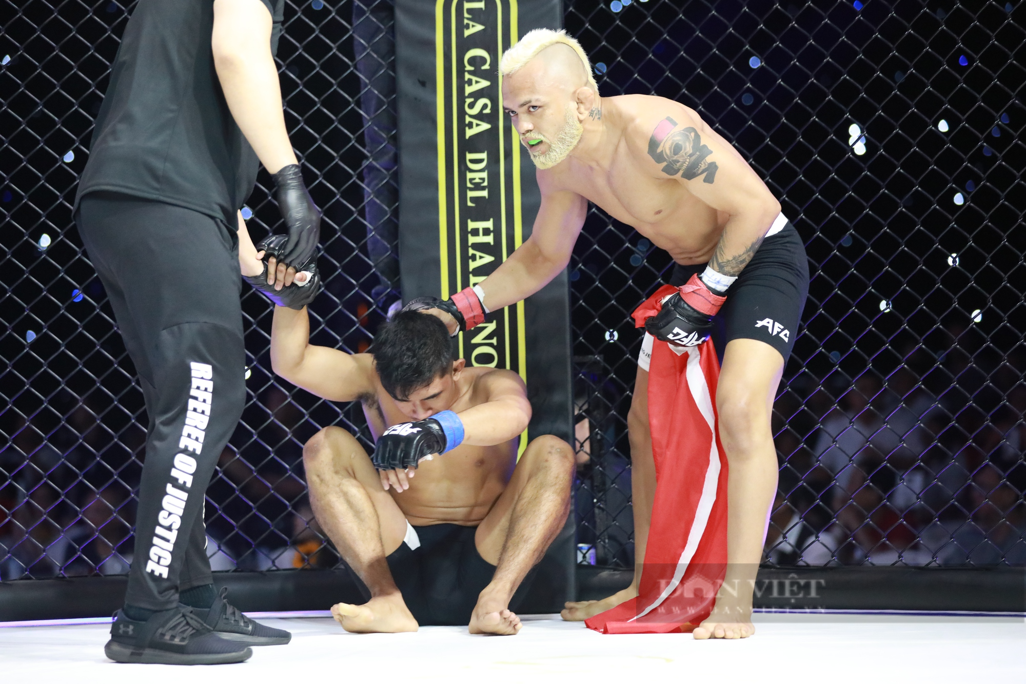 Hạ đối thủ chóng vánh tại MMA AFC 25, Robson Oliveira sẵn sàng đánh bại Trần Ngọc Lượng - Ảnh 6.