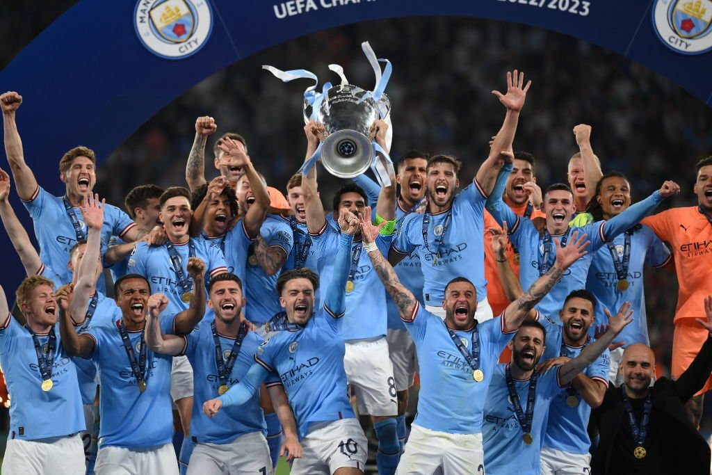 Chùm ảnh: Man City đăng quang ngôi vô địch Champions League - Ảnh 5.