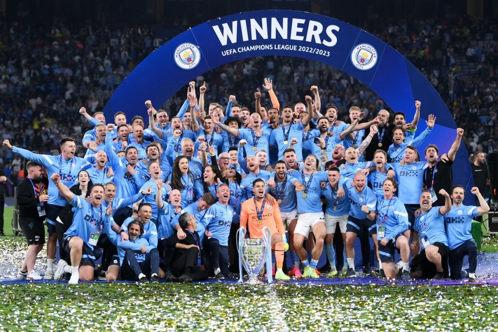 Chùm ảnh: Man City đăng quang ngôi vô địch Champions League - Ảnh 6.