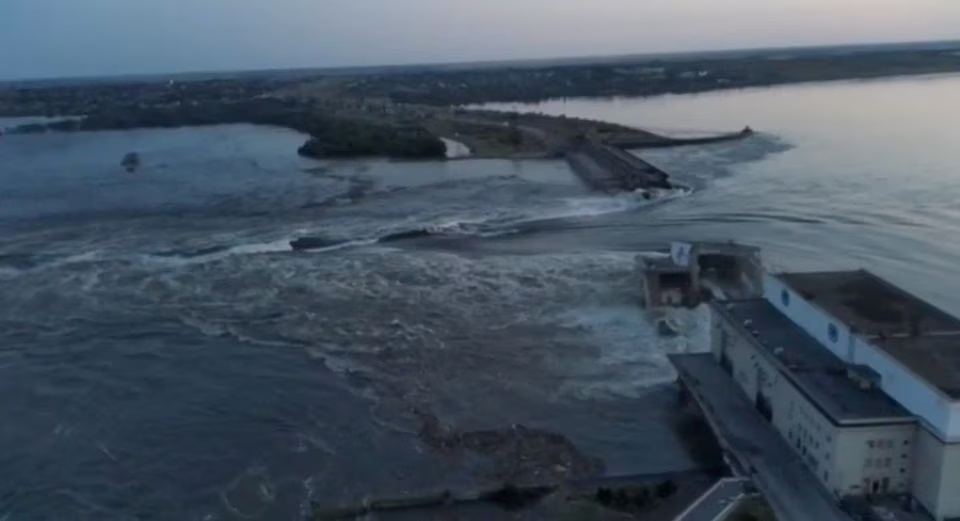 Ukraine, Mỹ, Na Uy đua nhau tung bằng chứng về vụ nổ ở đập Kakhovka, Nga phản ứng bất ngờ - Ảnh 1.