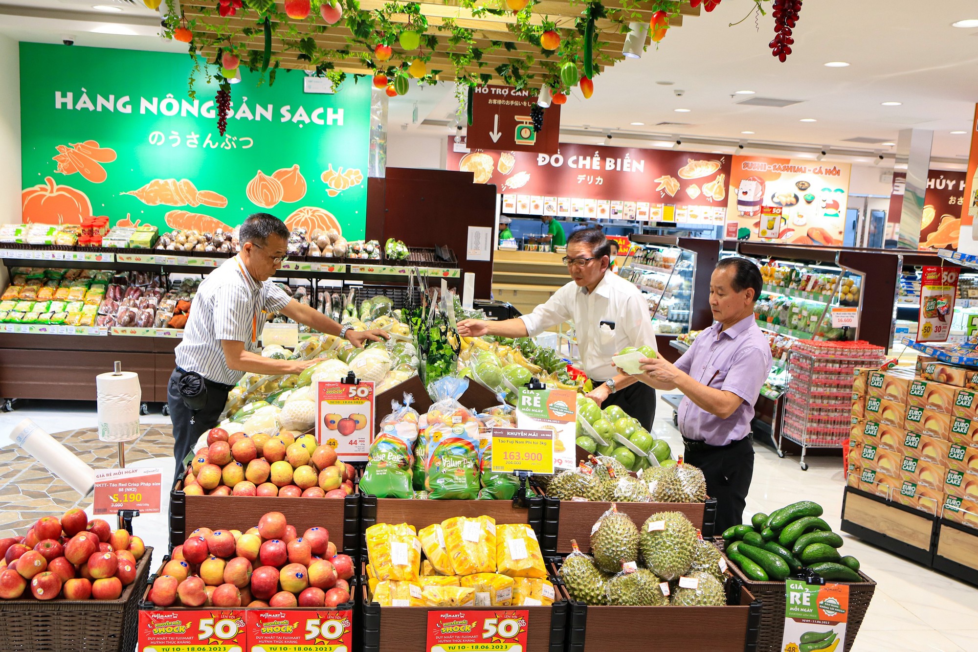 Chính thức khai trương siêu thị FujiMart tiếp theo tại Tầng 2 tòa Hateco Laroma, Huỳnh Thúc Kháng, Hà Nội - Ảnh 2.