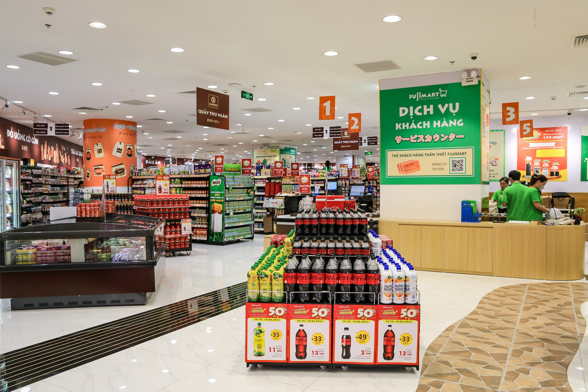 Chính thức khai trương siêu thị FujiMart tiếp theo tại Tầng 2 tòa Hateco Laroma, Huỳnh Thúc Kháng, Hà Nội - Ảnh 4.