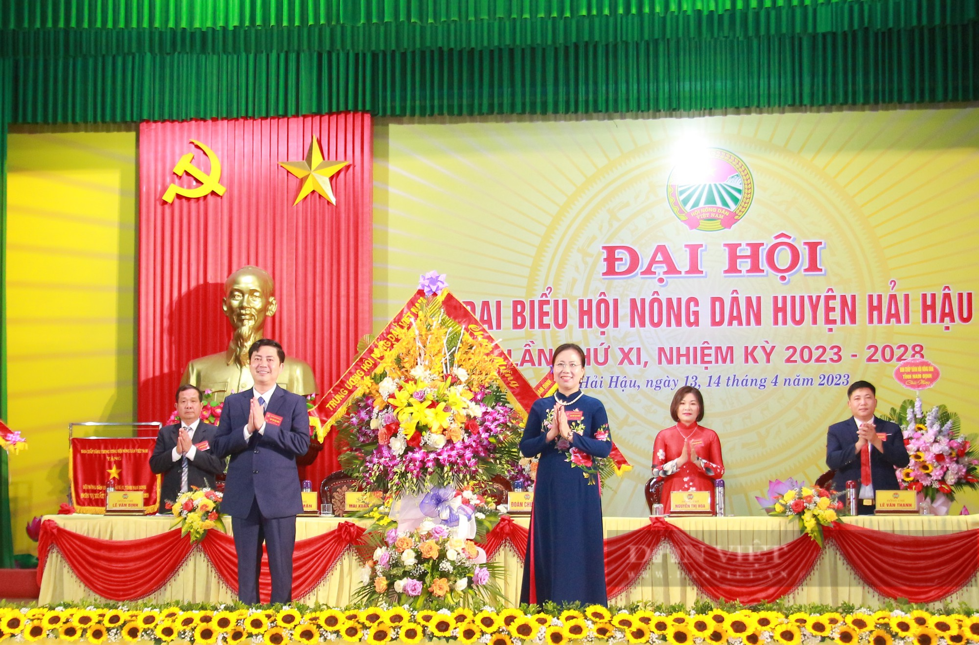 Nam Định hoàn thành Đại hội đại biểu Hội Nông dân cấp huyện, thành phố - Ảnh 1.