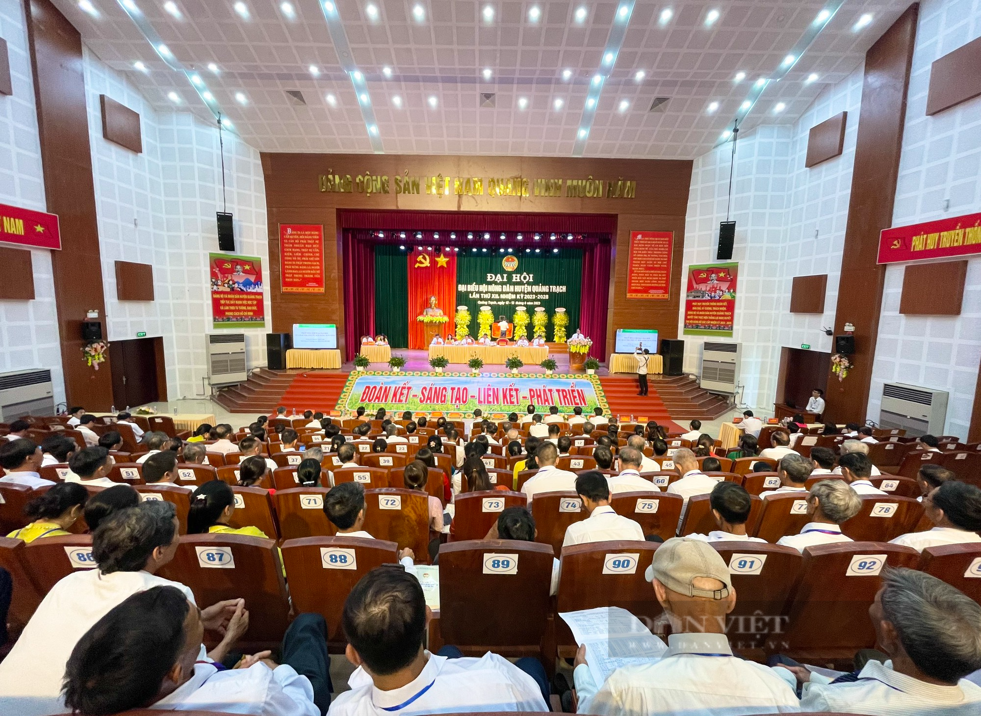 Đại hội Hội Nông dân huyện Quảng Trạch: Ông Đặng Xuân Thọ tái đắc cử Chủ tịch - Ảnh 1.