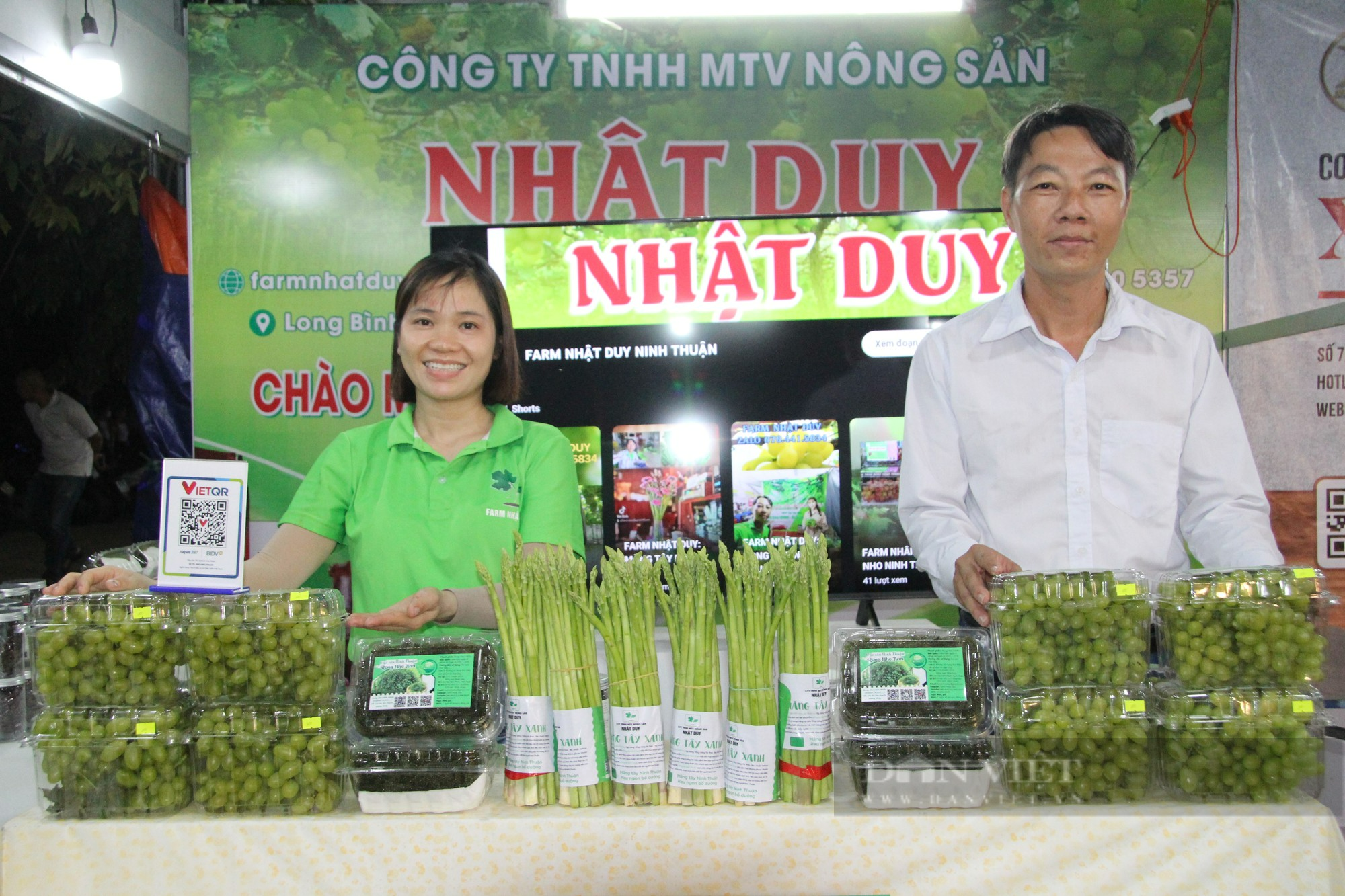 Nông sản đặc thù của 18 tỉnh Nam trung bộ và Tây Nguyên quy tụ về Lễ hội Nho - Vang Ninh Thuận 2023 - Ảnh 4.