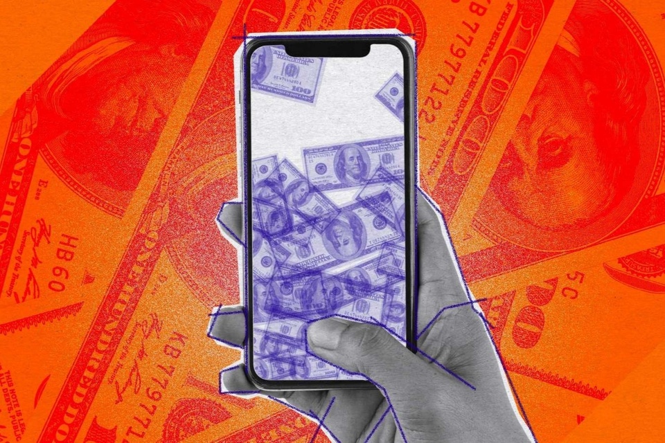 Để nhiều tiền trong ví điện tử khiến người dùng tại Mỹ gặp rủi ro - Ảnh 1.