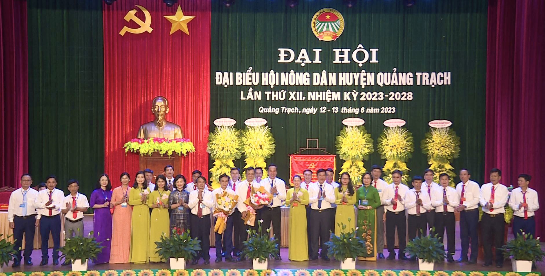 Đại hội Hội Nông dân huyện Quảng Trạch: Ông Đặng Xuân Thọ tái đắc cử Chủ tịch - Ảnh 5.