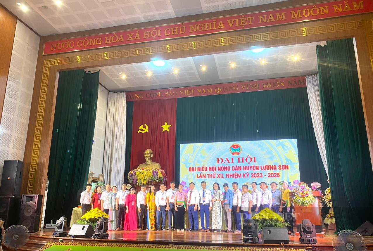 Đại hội Hội Nông dân huyện Lương Sơn (Hòa Bình): Nông dân đóng góp 2,5 tỷ xây dựng NTM - Ảnh 2.