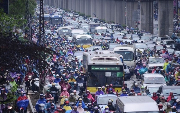 Hà Nội sẽ dừng hoạt động xe máy ở các quận vào năm 2030?