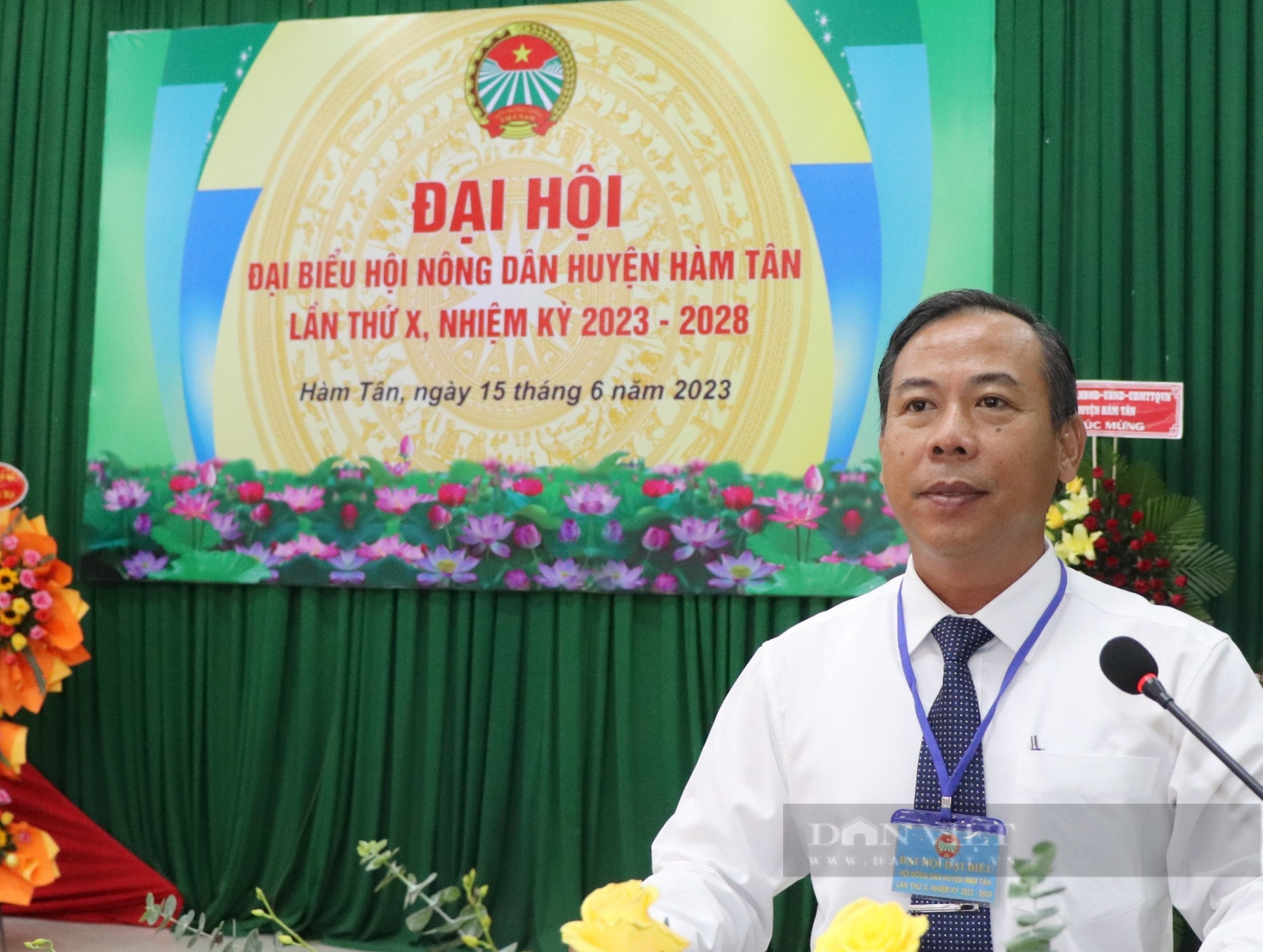 Bình Thuận: Ông Phạm Xuân Thọ tái đắc cử Chủ tịch Hội Nông dân huyện Hàm Tân - Ảnh 6.